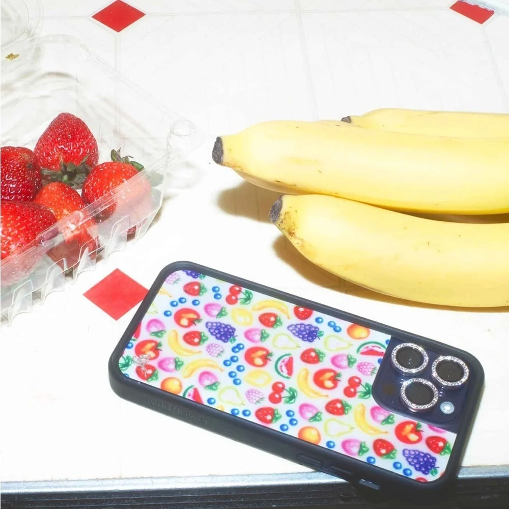 NWT! Tutti Fruity iPhone 15 Pro Max Case Fruit Pattern Phone Case